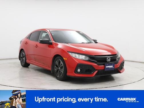 Red 2018 Honda Civic EX