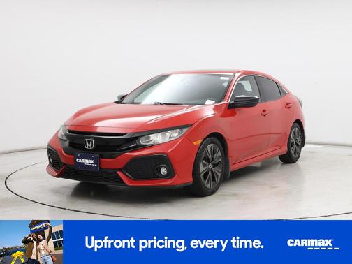 Red 2018 Honda Civic EX