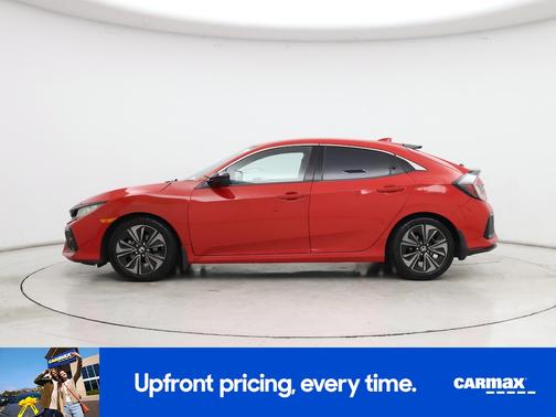 Red 2018 Honda Civic EX