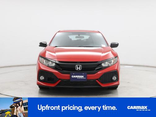 Red 2018 Honda Civic EX