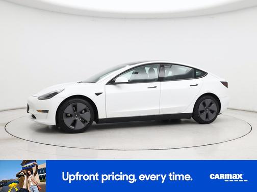 White 2021 Tesla Model 3 Standard Range Plus