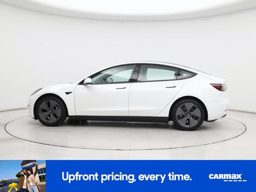 White 2021 Tesla Model 3 Standard Range Plus