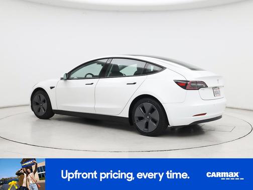 White 2021 Tesla Model 3 Standard Range Plus