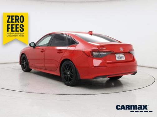 Red 2024 Honda Civic Sport
