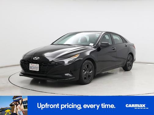 Black 2021 Hyundai ELANTRA SEL