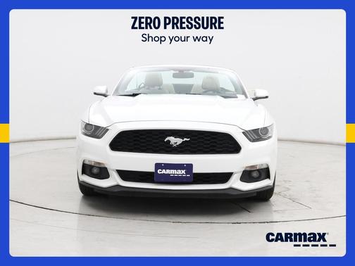 White 2017 Ford Mustang Ecoboost Premium