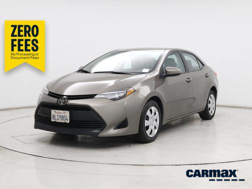 Brown 2018 Toyota Corolla LE