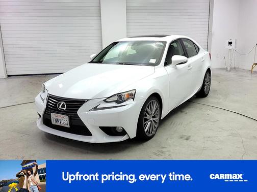 White 2014 Lexus IS 250