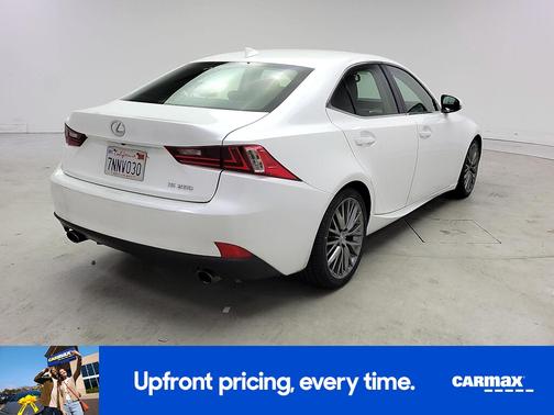 White 2014 Lexus IS 250