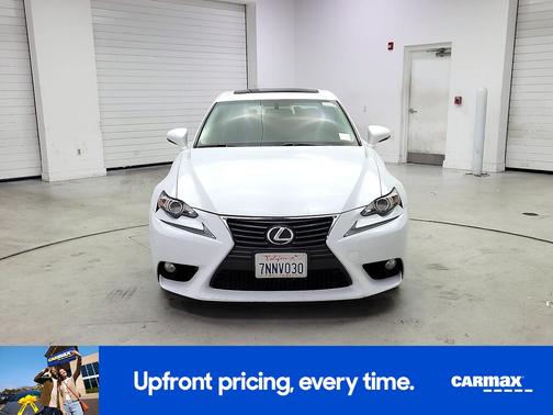 White 2014 Lexus IS 250