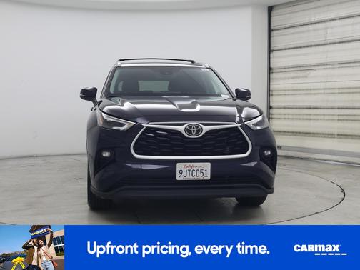 Blue 2023 Toyota Highlander XLE