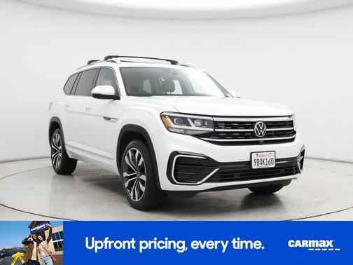White 2022 Volkswagen Atlas SEL Premium R-Line