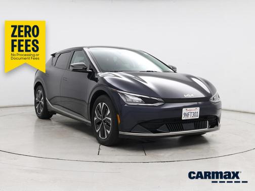 Blue 2023 Kia EV6 Wind