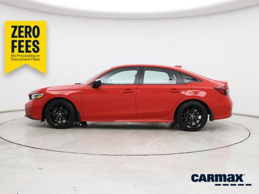 Red 2025 Honda Civic Sport