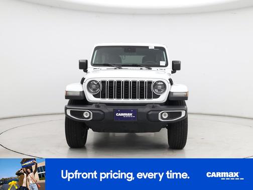 White 2025 Jeep Wrangler Sahara