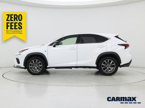 White 2019 Lexus NX 300 F-Sport