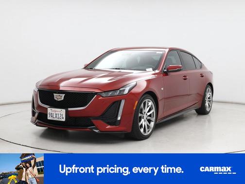 Red 2022 Cadillac CT5 Sport