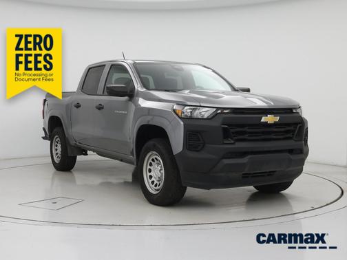 Gray 2023 Chevrolet Colorado Work Truck