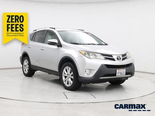 Silver 2014 Toyota RAV4 Limited
