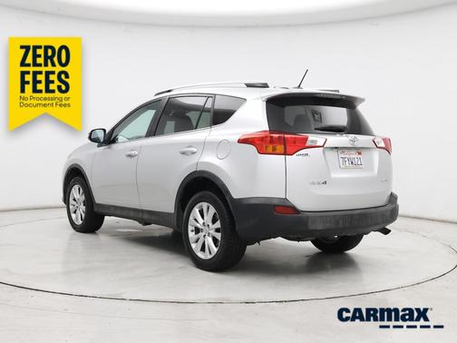 Silver 2014 Toyota RAV4 Limited