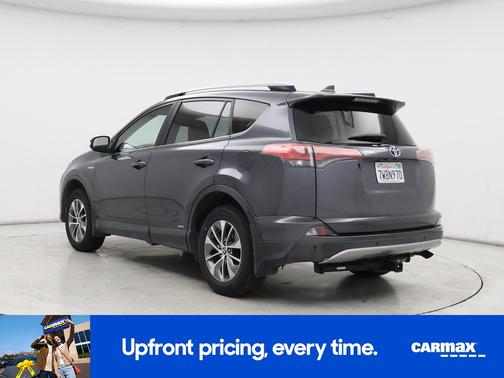 Gray 2017 Toyota RAV4 Hybrid XLE