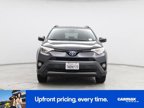 Gray 2017 Toyota RAV4 Hybrid XLE