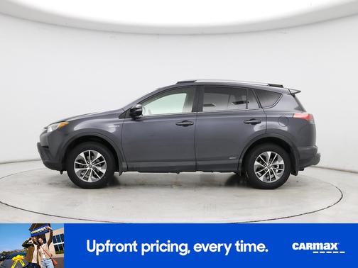 Gray 2017 Toyota RAV4 Hybrid XLE