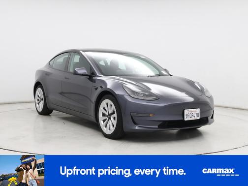 Gray 2023 Tesla Model 3