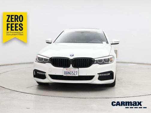 White 2018 BMW 540 I