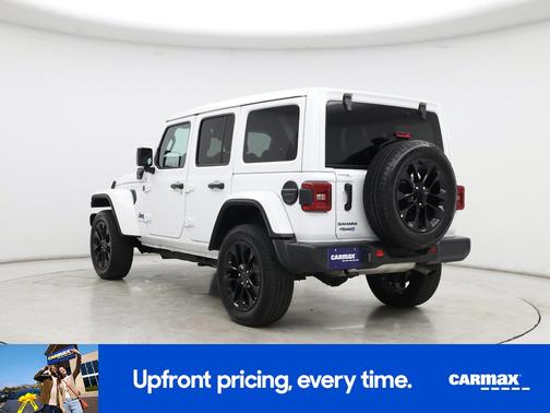White 2025 Jeep Wrangler 4xe Sahara
