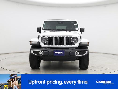 White 2025 Jeep Wrangler 4xe Sahara