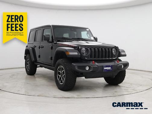 Black 2025 Jeep Wrangler Rubicon