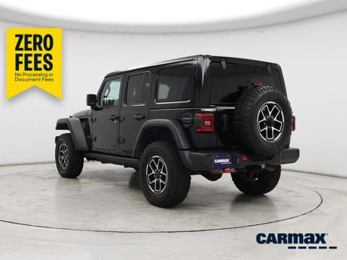 Black 2025 Jeep Wrangler Rubicon