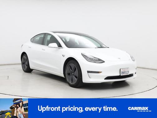 White 2020 Tesla Model 3 Standard Range Plus