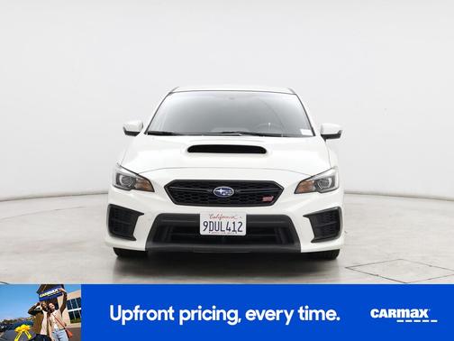 White 2020 Subaru WRX STI