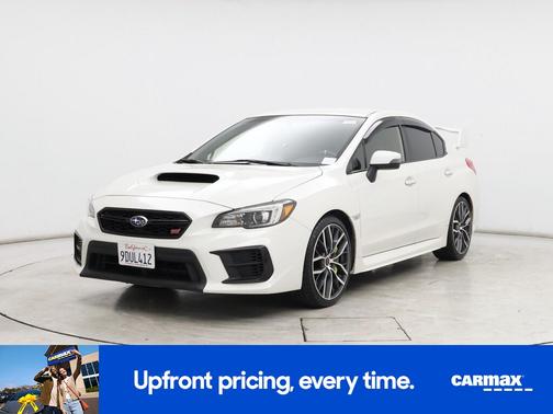 White 2020 Subaru WRX STI