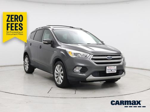Gray 2017 Ford Escape Titanium