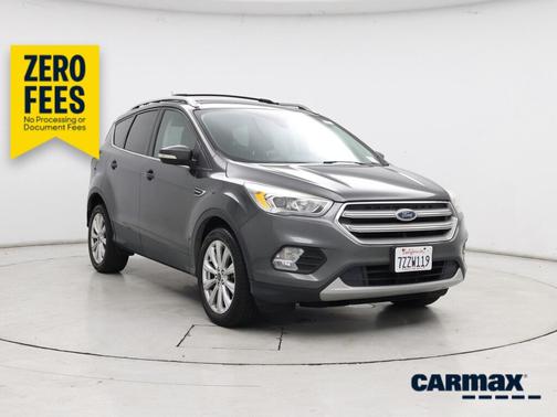 Gray 2017 Ford Escape Titanium