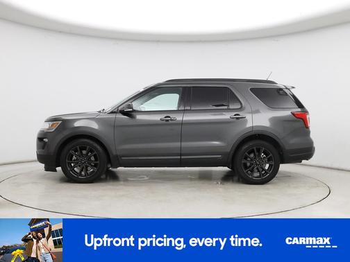Gray 2018 Ford Explorer XLT