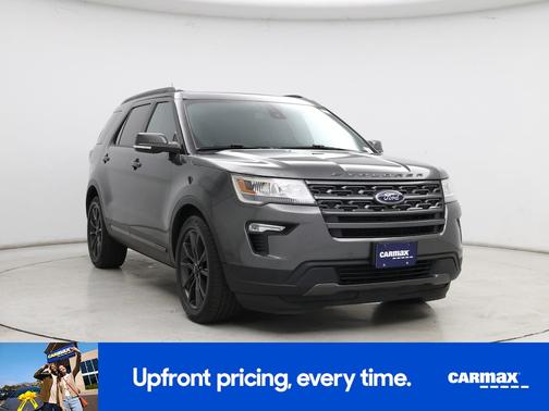 Gray 2018 Ford Explorer XLT
