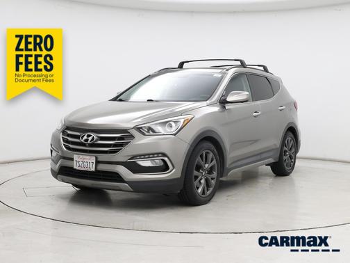 Gray 2017 Hyundai Santa Fe Sport Ultimate