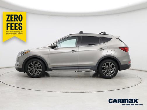 Gray 2017 Hyundai Santa Fe Sport Ultimate