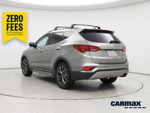 Gray 2017 Hyundai Santa Fe Sport Ultimate