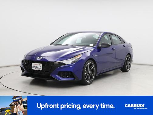 Blue 2022 Hyundai ELANTRA N Line