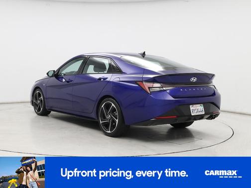 Blue 2022 Hyundai ELANTRA N Line