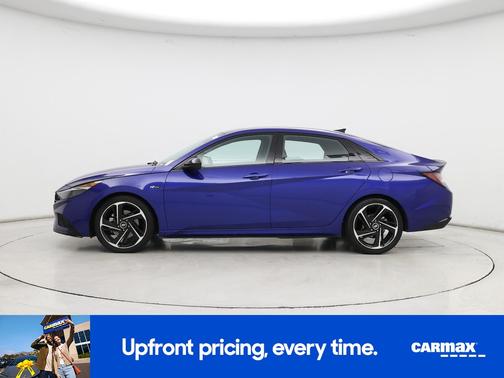 Blue 2022 Hyundai ELANTRA N Line
