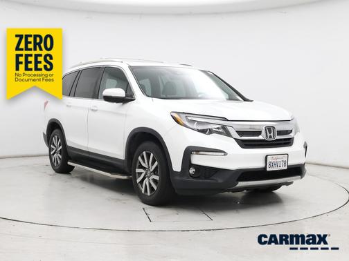 White 2021 Honda Pilot EX-L