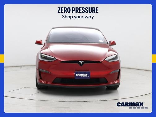 Red 2024 Tesla Model X Long Range