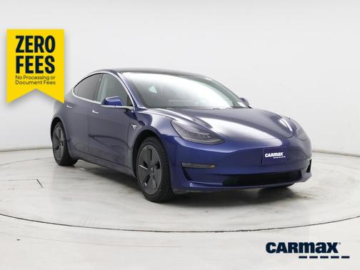 Blue 2019 Tesla Model 3 Standard Range Plus