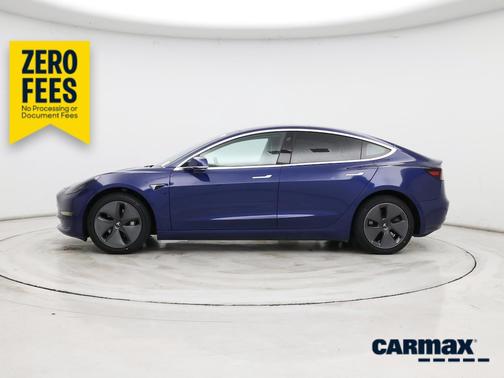 Blue 2019 Tesla Model 3 Standard Range Plus